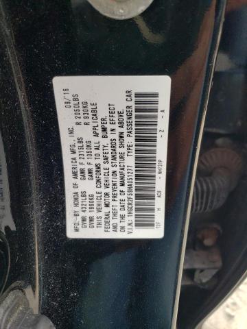 Photo 11 VIN: 1HGCR2F59HA051277 - HONDA ACCORD 