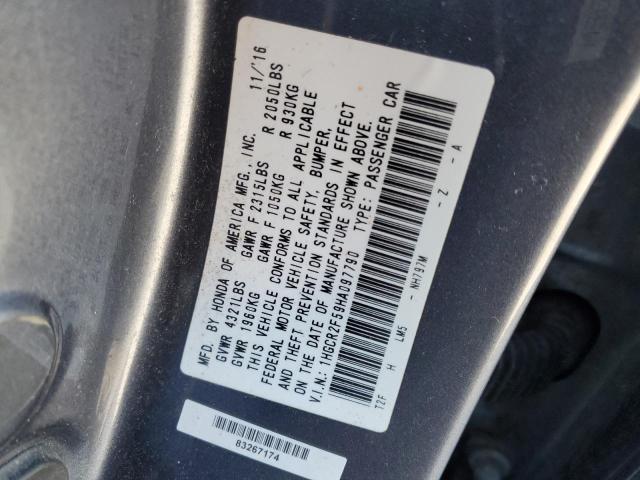 Photo 12 VIN: 1HGCR2F59HA097790 - HONDA ACCORD SPO 