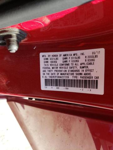 Photo 9 VIN: 1HGCR2F59HA227339 - HONDA ACCORD 