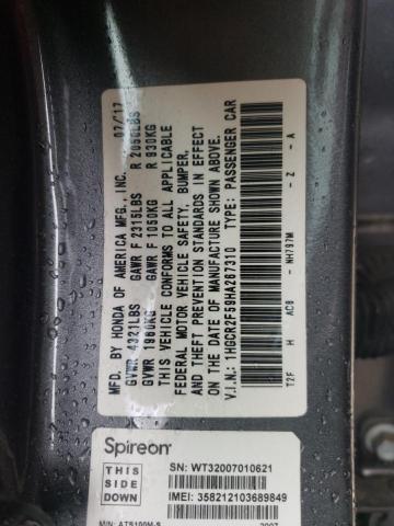 Photo 9 VIN: 1HGCR2F59HA267310 - HONDA ACCORD SPO 