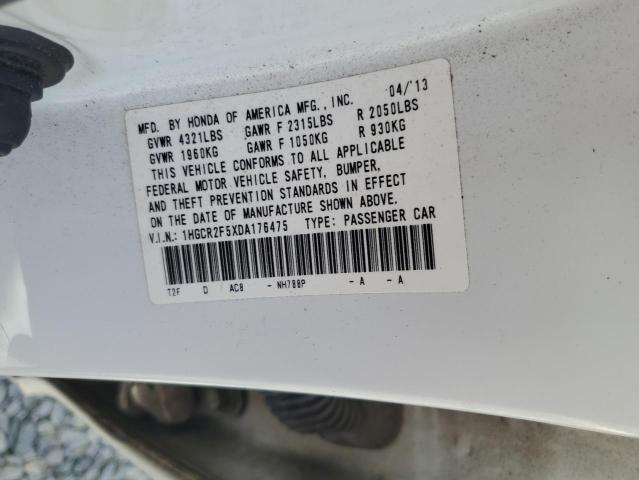 Photo 12 VIN: 1HGCR2F5XDA176475 - HONDA ACCORD SPO 