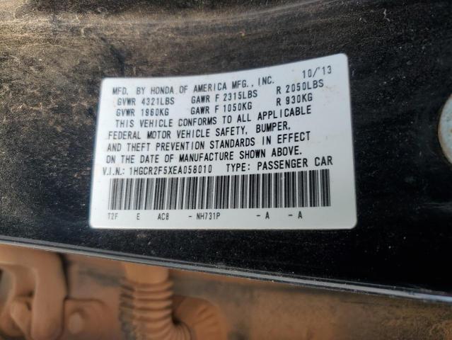 Photo 11 VIN: 1HGCR2F5XEA058010 - HONDA ACCORD SPO 