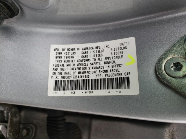 Photo 9 VIN: 1HGCR2F5XEA064955 - HONDA ACCORD SPO 