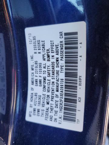 Photo 12 VIN: 1HGCR2F5XEA099706 - HONDA ACCORD 