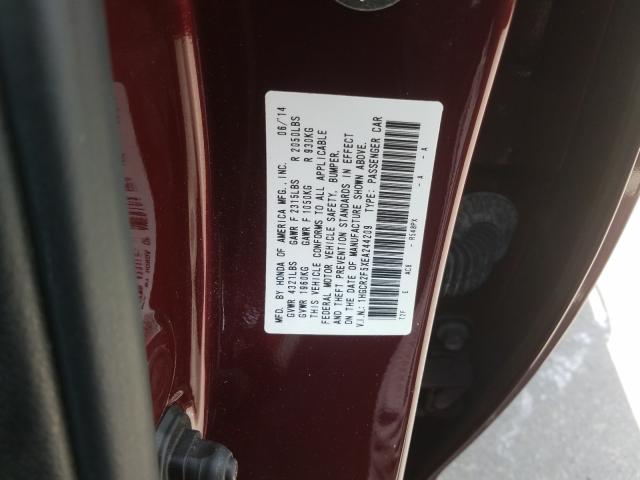 Photo 9 VIN: 1HGCR2F5XEA244209 - HONDA ACCORD SPO 