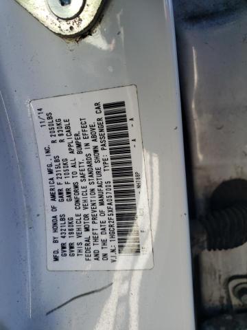 Photo 11 VIN: 1HGCR2F5XFA057005 - HONDA ACCORD 