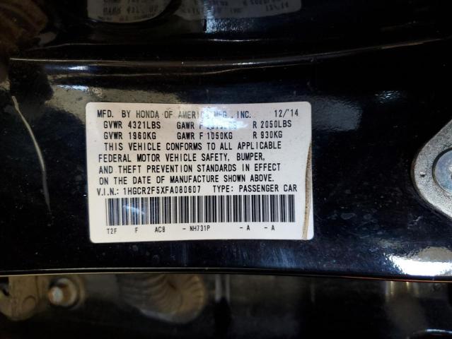 Photo 11 VIN: 1HGCR2F5XFA080607 - HONDA ACCORD SPO 