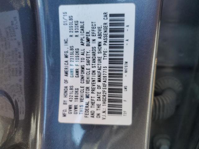 Photo 12 VIN: 1HGCR2F5XFA097715 - HONDA ACCORD SPO 