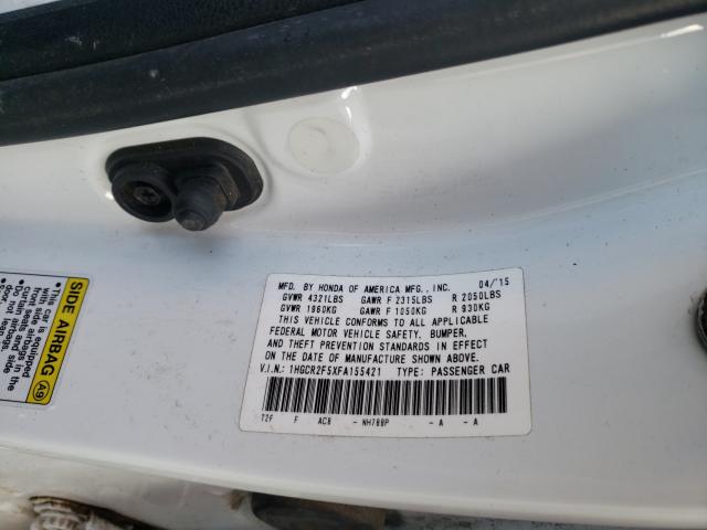 Photo 9 VIN: 1HGCR2F5XFA155421 - HONDA ACCORD SPO 