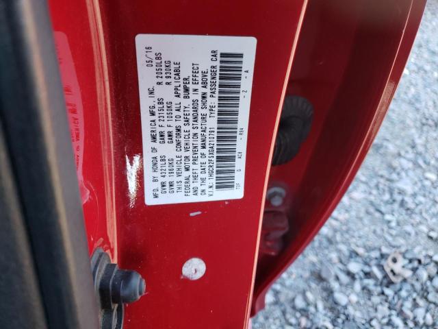 Photo 11 VIN: 1HGCR2F5XGA210791 - HONDA ACCORD SPO 