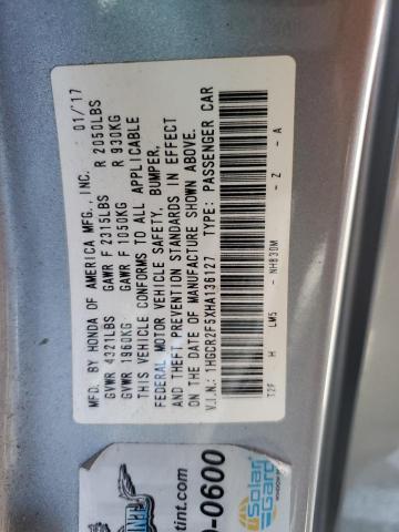 Photo 11 VIN: 1HGCR2F5XHA136127 - HONDA ACCORD SPO 