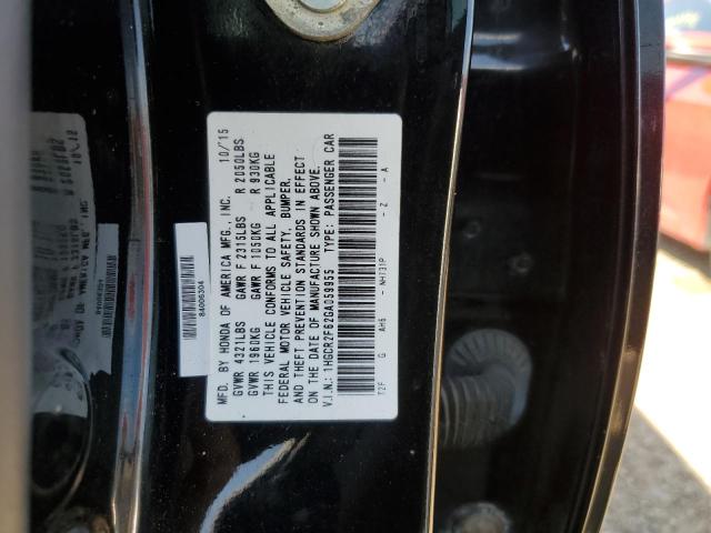 Photo 11 VIN: 1HGCR2F62GA059955 - HONDA ACCORD SPO 