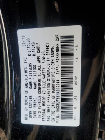 Photo 12 VIN: 1HGCR2F66HA017144 - HONDA ACCORD SPO 