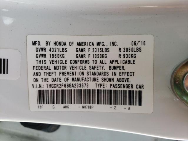 Photo 11 VIN: 1HGCR2F68GA233673 - HONDA ACCORD SPO 