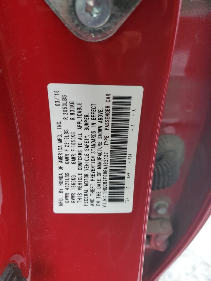 Photo 11 VIN: 1HGCR2F69GA162127 - HONDA ACCORD 