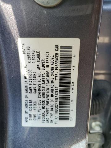 Photo 11 VIN: 1HGCR2F70EA228621 - HONDA ACCORD EX 