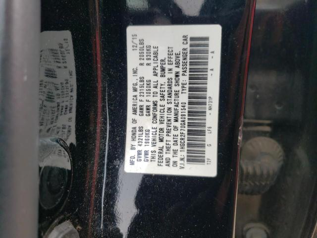 Photo 11 VIN: 1HGCR2F70GA091540 - HONDA ACCORD 