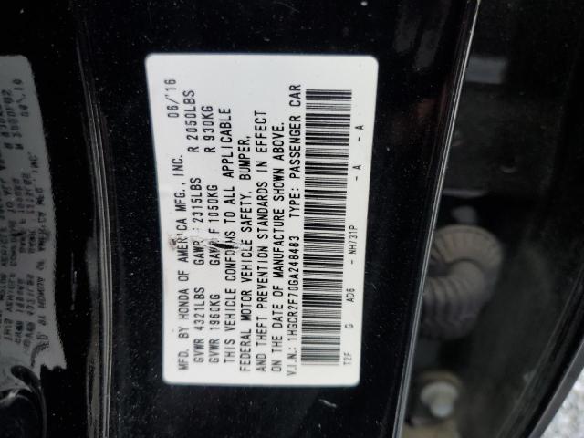 Photo 11 VIN: 1HGCR2F70GA248483 - HONDA ACCORD 