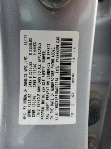 Photo 11 VIN: 1HGCR2F71DA037384 - HONDA ACCORD EX 