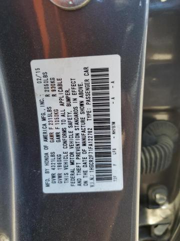 Photo 12 VIN: 1HGCR2F71FA122762 - HONDA ACCORD 