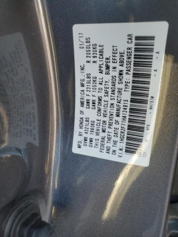 Photo 12 VIN: 1HGCR2F71HA134915 - HONDA ACCORD EX 