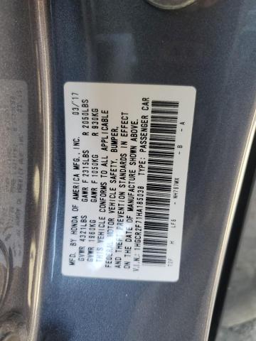 Photo 11 VIN: 1HGCR2F71HA185038 - HONDA ACCORD EX 