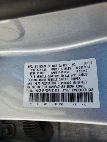 Photo 11 VIN: 1HGCR2F72DA037409 - HONDA ACCORD 