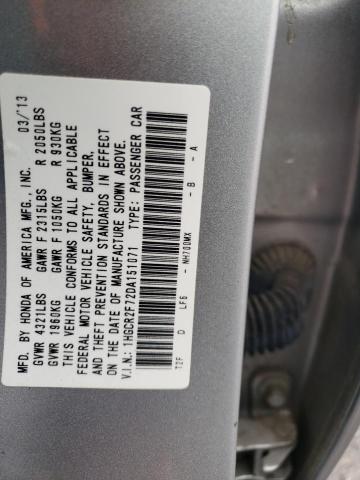 Photo 9 VIN: 1HGCR2F72DA151071 - HONDA ACCORD EX 