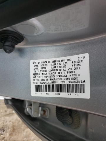 Photo 9 VIN: 1HGCR2F72EA286990 - HONDA ACCORD EX 