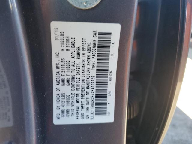 Photo 11 VIN: 1HGCR2F72FA102729 - HONDA ACCORD EX 