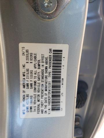 Photo 11 VIN: 1HGCR2F72FA170061 - HONDA ACCORD 