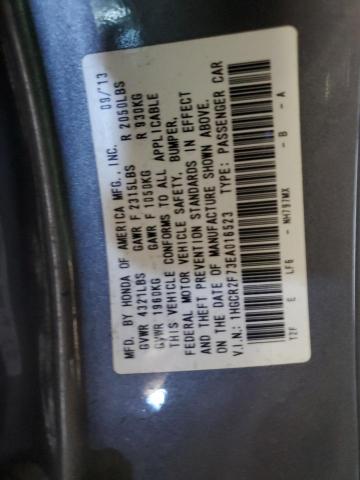 Photo 9 VIN: 1HGCR2F73EA016523 - HONDA ACCORD EX 