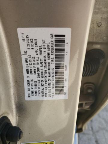 Photo 12 VIN: 1HGCR2F73EA230413 - HONDA ACCORD 