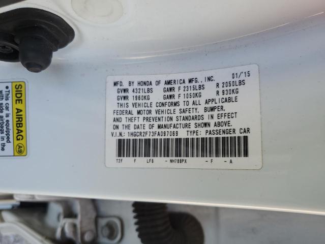 Photo 12 VIN: 1HGCR2F73FA097069 - HONDA ACCORD 