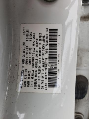 Photo 9 VIN: 1HGCR2F73HA157399 - HONDA ACCORD EX 