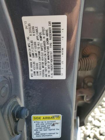 Photo 11 VIN: 1HGCR2F74DA160757 - HONDA ACCORD EX 