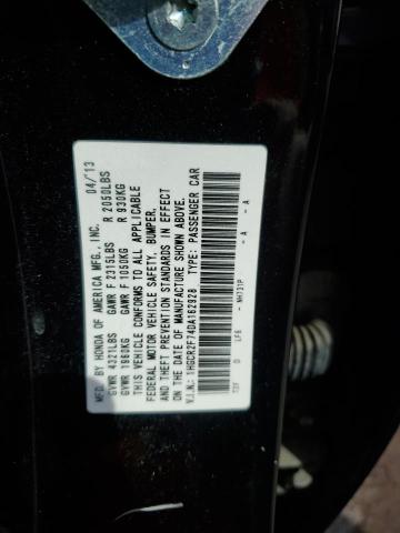 Photo 11 VIN: 1HGCR2F74DA162928 - HONDA ACCORD EX 