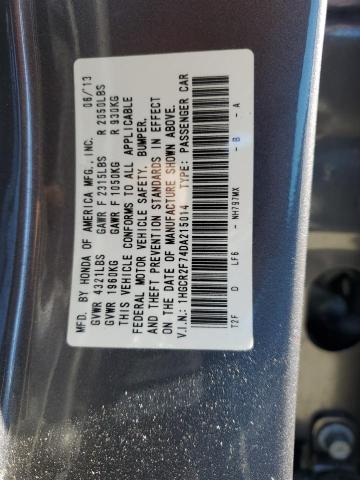 Photo 12 VIN: 1HGCR2F74DA215014 - HONDA ACCORD EX 