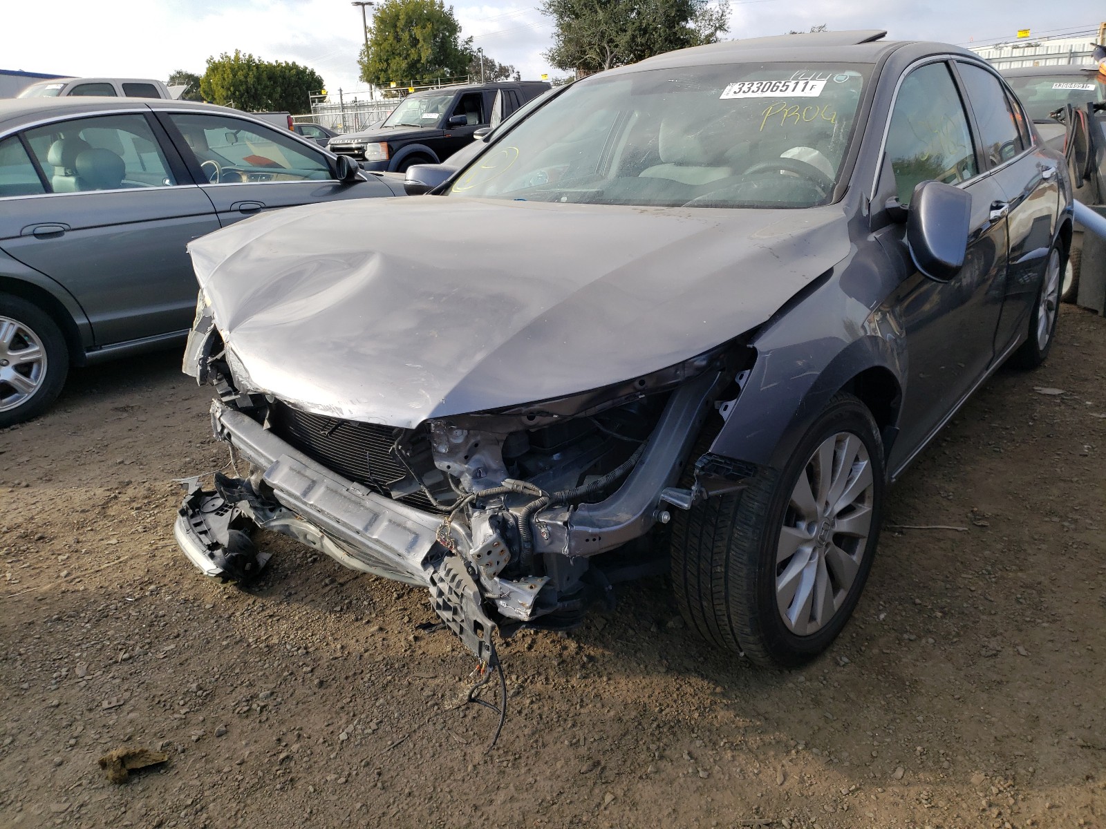 Photo 1 VIN: 1HGCR2F74EA201440 - HONDA ACCORD EX 