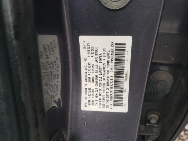 Photo 11 VIN: 1HGCR2F74EA223518 - HONDA ACCORD 