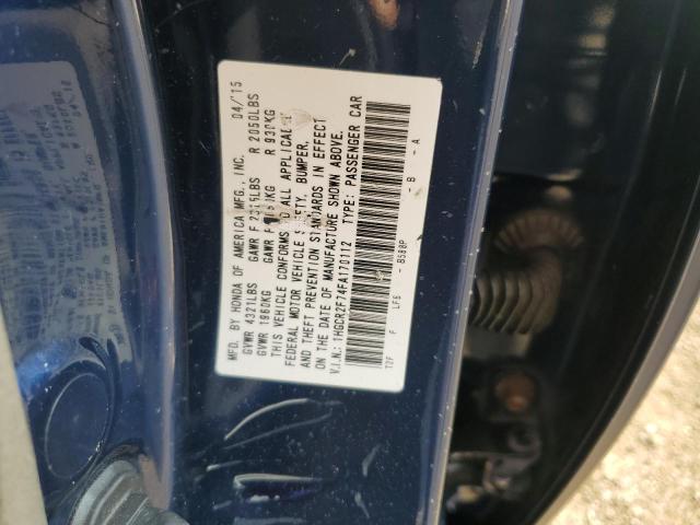 Photo 11 VIN: 1HGCR2F74FA170112 - HONDA ACCORD EX 