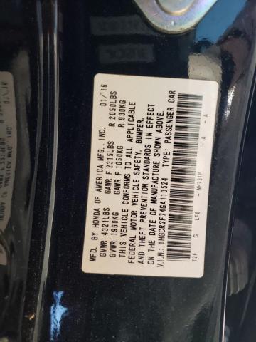 Photo 11 VIN: 1HGCR2F74GA113524 - HONDA ACCORD 