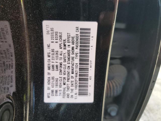 Photo 12 VIN: 1HGCR2F74HA211924 - HONDA ACCORD EX 