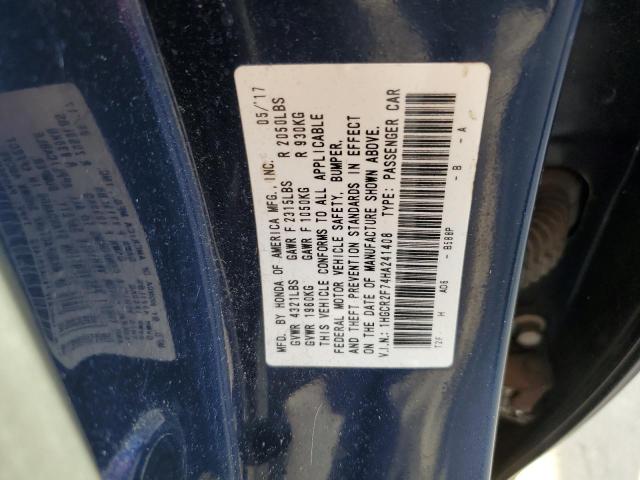 Photo 12 VIN: 1HGCR2F74HA241408 - HONDA ACCORD 