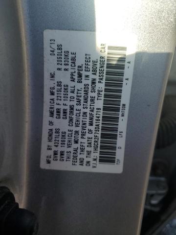 Photo 11 VIN: 1HGCR2F75DA164719 - HONDA ACCORD EX 