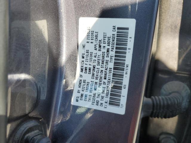 Photo 11 VIN: 1HGCR2F75EA111696 - HONDA ACCORD EX 