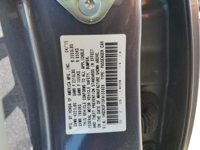 Photo 11 VIN: 1HGCR2F75FA155828 - HONDA ACCORD EX 