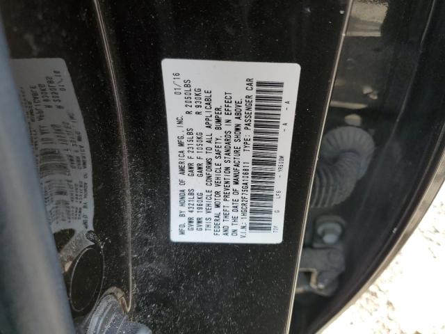 Photo 12 VIN: 1HGCR2F75GA106811 - HONDA ACCORD 