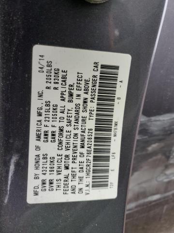 Photo 9 VIN: 1HGCR2F76EA206526 - HONDA ACCORD EX 