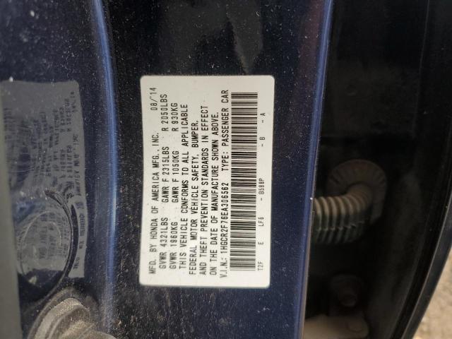 Photo 11 VIN: 1HGCR2F76EA306562 - HONDA ACCORD EX 